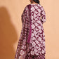Majestic Maroon Floral suit set