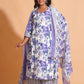Opulent Lavender Floral suit set