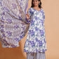 Opulent Lavender Floral suit set