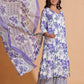 Opulent Lavender Floral suit set