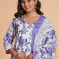 Opulent Lavender Floral suit set
