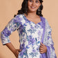Opulent Lavender Floral suit set