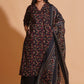 Enchanted Noir Floral Suit Set