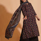 Enchanted Noir Floral Suit Set