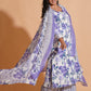 Opulent Lavender Floral suit set