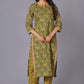 Verdant Paisley Heritage Print Kurta Set
