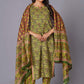 Verdant Paisley Heritage Print Kurta Set