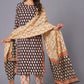 Noir Leaf Handblock Cotton Suit Set