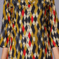 Geometric Flair Multi-Color Rayon Suit Set