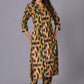 Geometric Flair Multi-Color Rayon Suit Set