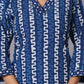 Indigo Maze Handblock Cotton Suit Set