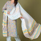 Sunlit Blossom Handblock Cotton Suit Set
