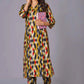 Geometric Flair Multi-Color Rayon Suit Set - Himdim Wear