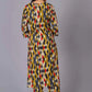 Geometric Flair Multi-Color Rayon Suit Set - Himdim Wear