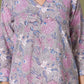 Lilac Mist Floral Handblock Cotton Suit Set - Himdim Wear