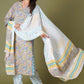 Sunlit Blossom Handblock Cotton Suit Set - Himdim Wear