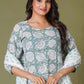 Verdant Classic Handblock Floral Cotton Suit Set - Himdim Wear