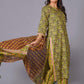 Verdant Paisley Heritage Print Kurta Set - Himdim Wear