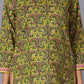 Verdant Paisley Heritage Print Kurta Set - Himdim Wear